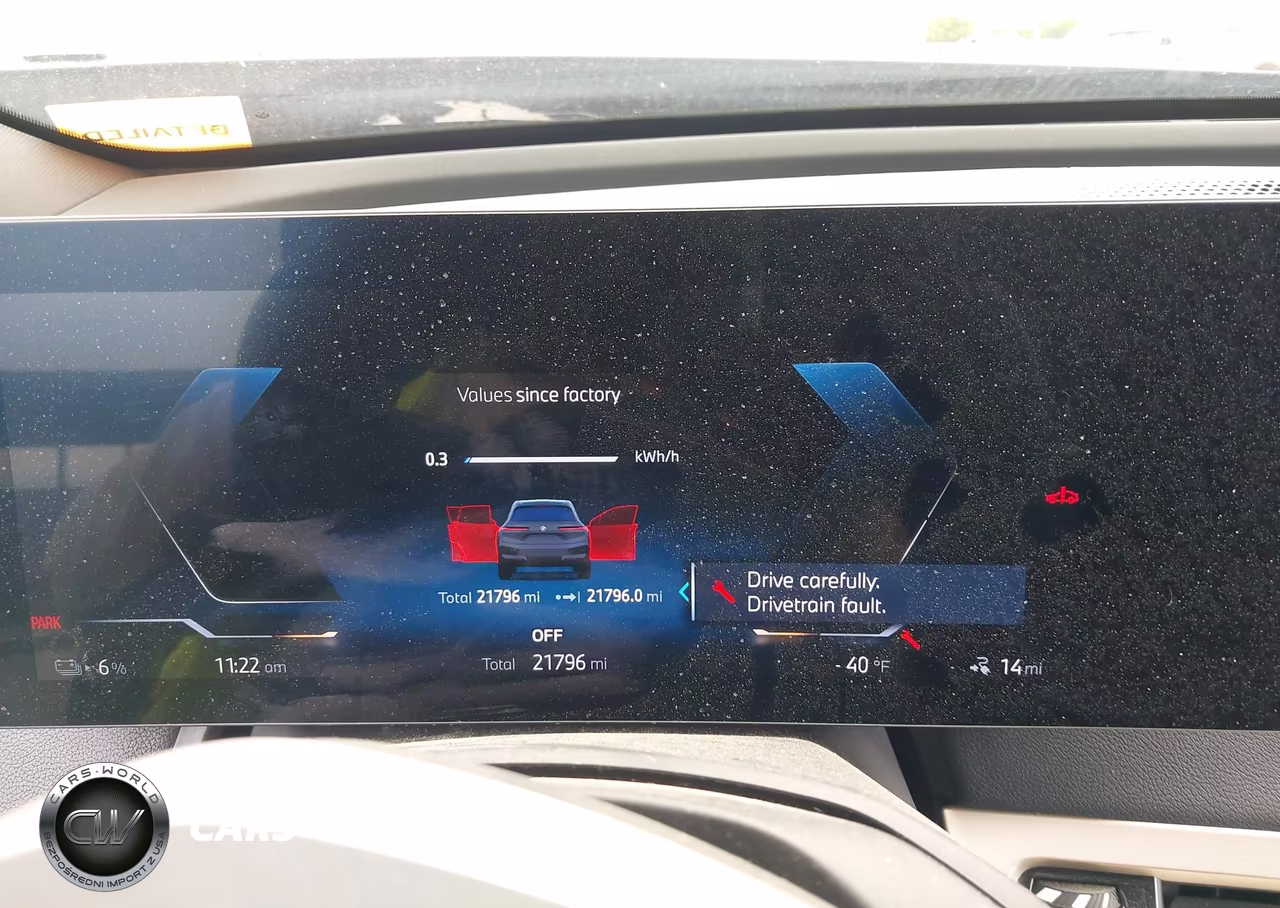 2025 BMW Ix xDrive50 VIN:WB523CF0XSCT46417 - 7