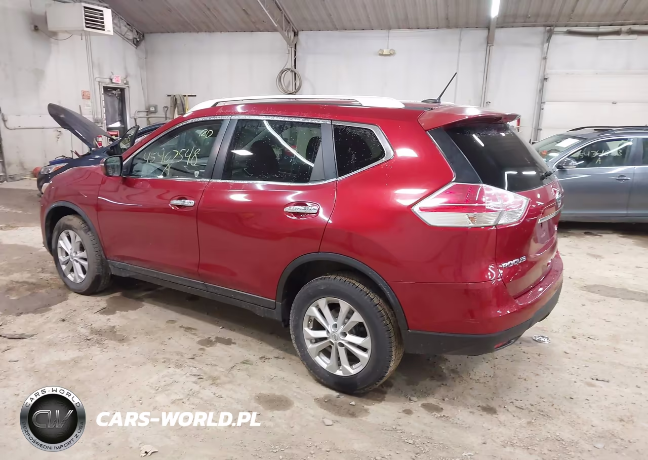 2015 Nissan Rogue Sv VIN:KNMAT2MV2FP536137 - 3