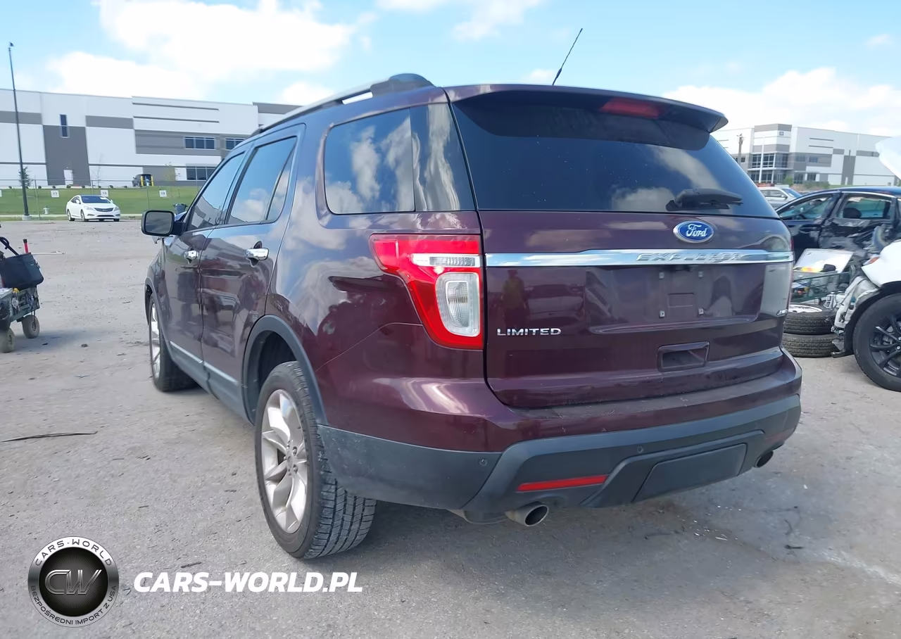 2011 Ford Explorer Limited VIN:1FMHK8F80BGA49505 - 3