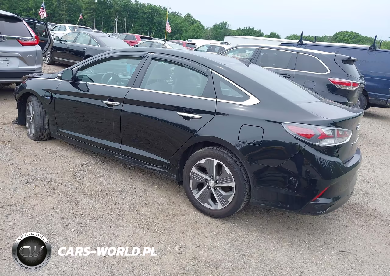 2019 Hyundai Sonata Plug-In Hybrid VIN:KMHE14L29KA093312 - 3