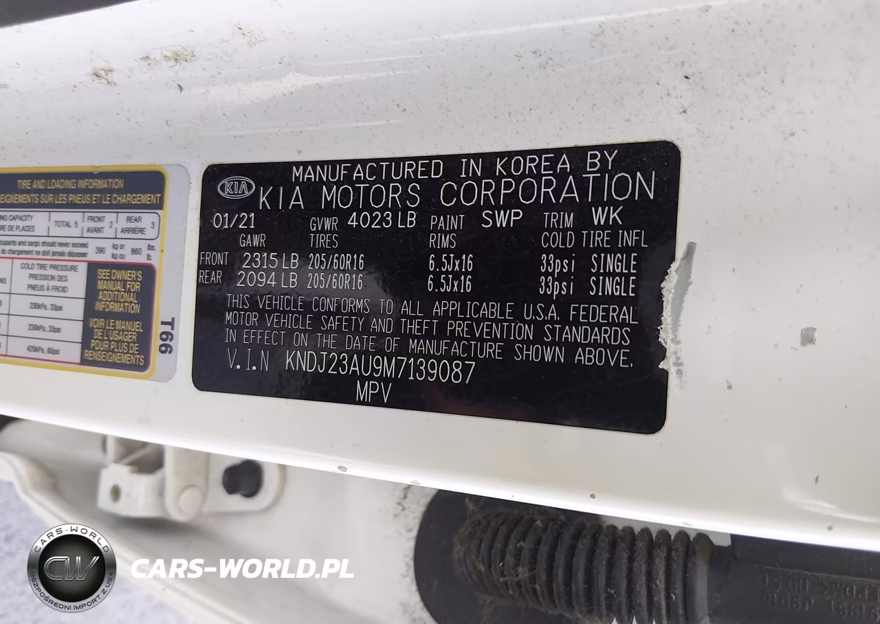 2021 Kia Soul Lx VIN:KNDJ23AU9M7139087 - 9