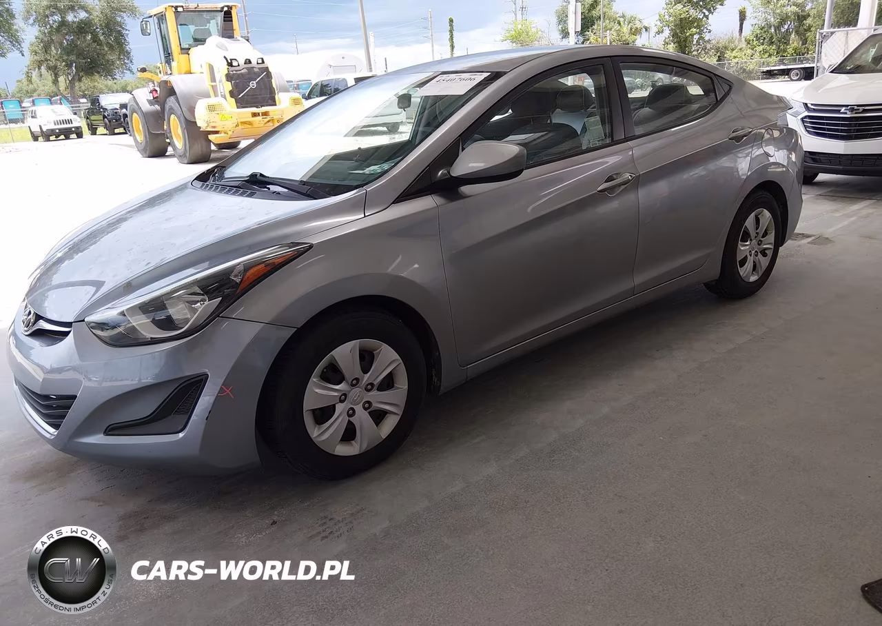 2016 Hyundai Elantra Se VIN:5NPDH4AEXGH742351 - 2