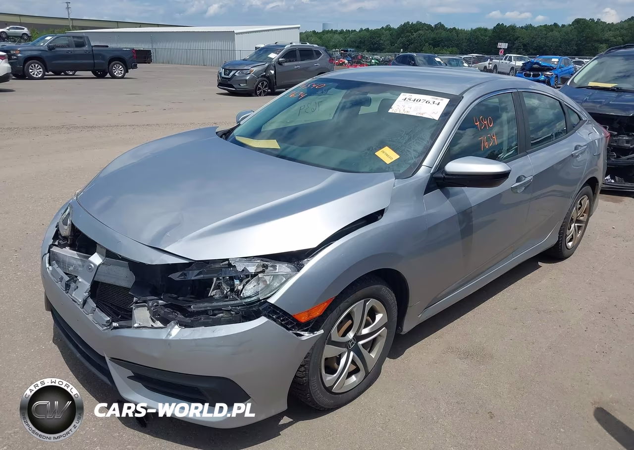 2016 Honda Civic Lx VIN:19XFC2F53GE050067 - 2