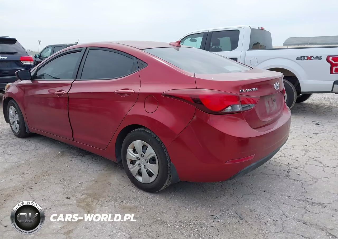 2016 Hyundai Elantra Se VIN:5NPDH4AE6GH756408 - 3