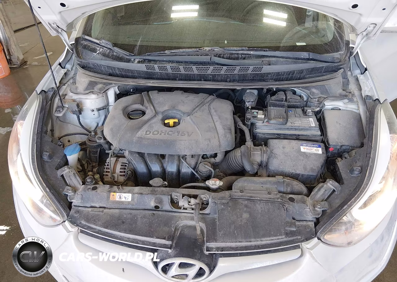 2014 Hyundai Elantra Se VIN:KMHDH4AE1EU166504 - 10