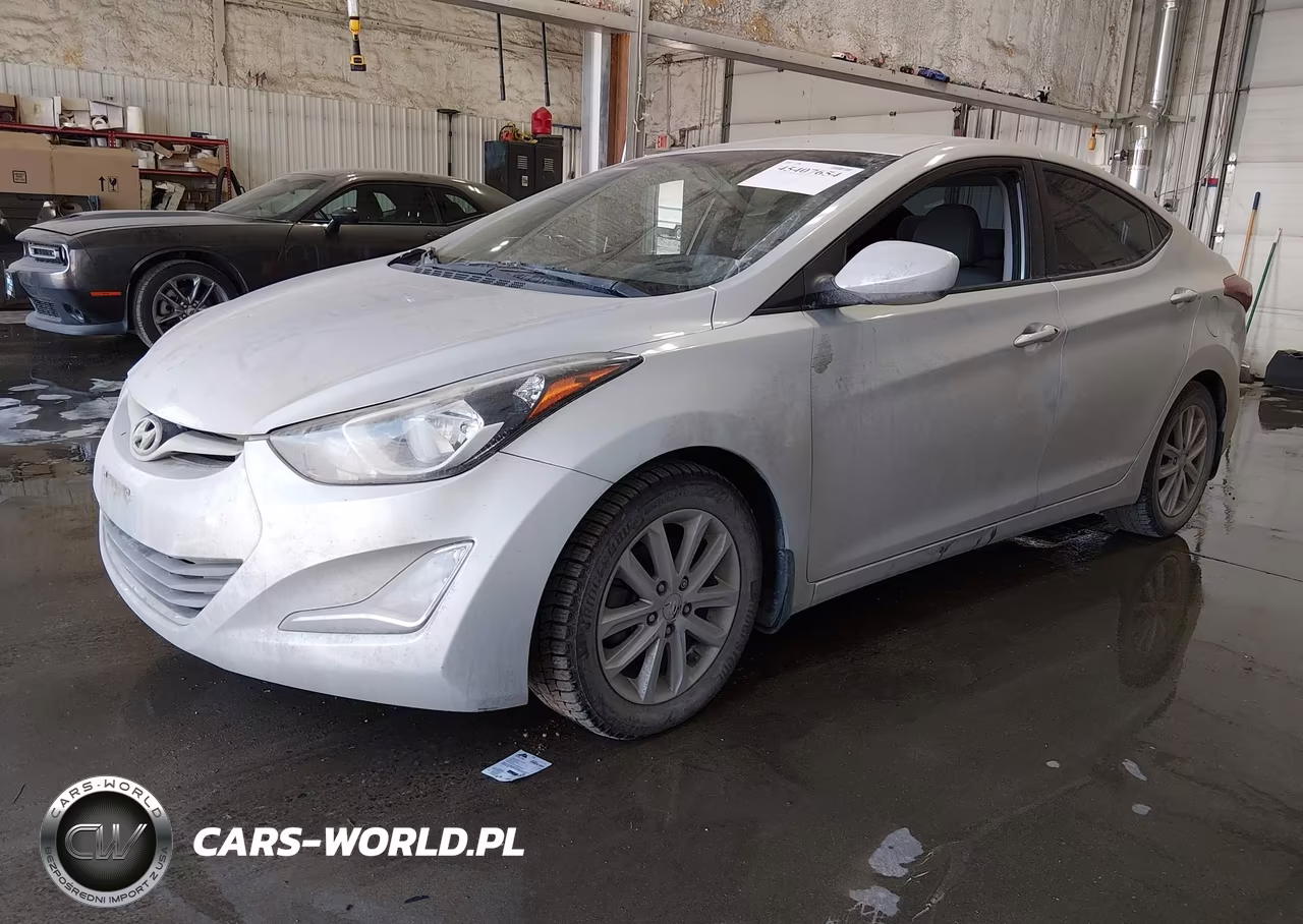 2014 Hyundai Elantra Se VIN:KMHDH4AE1EU166504 - 2