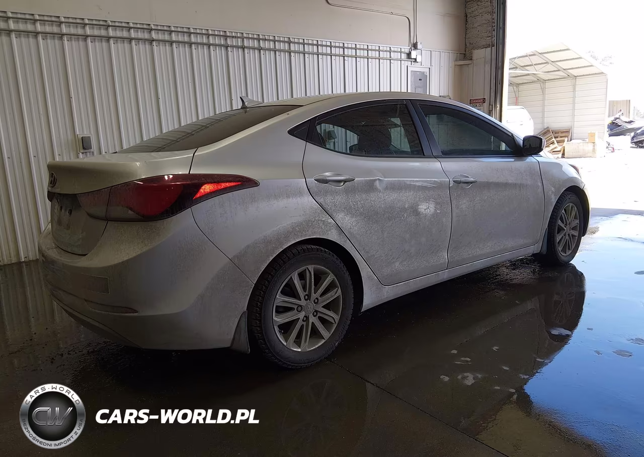 2014 Hyundai Elantra Se VIN:KMHDH4AE1EU166504 - 4