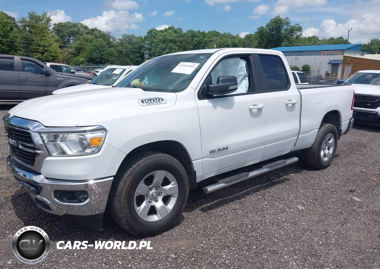 2021 Ram 1500 Big Horn 4X4 6'4 Box VIN:1C6SRFBT1MN819611 - 2