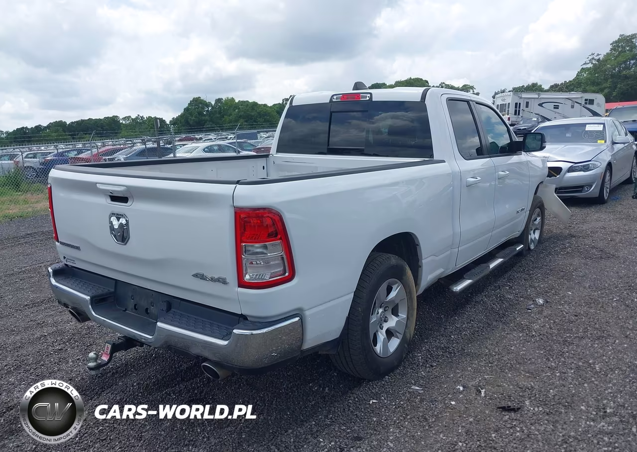 2021 Ram 1500 Big Horn 4X4 6'4 Box VIN:1C6SRFBT1MN819611 - 4