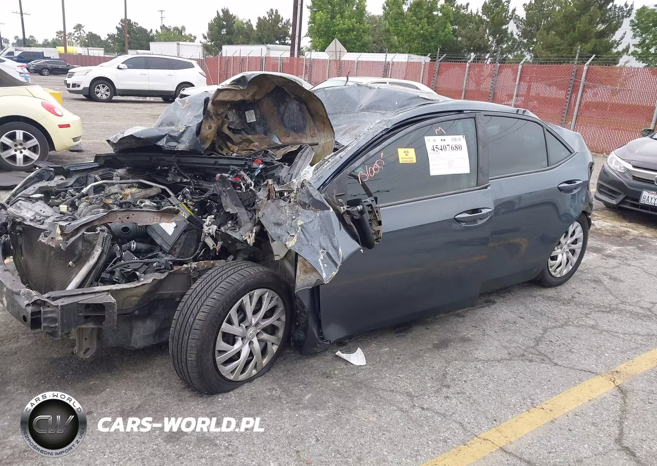 2019 Toyota Corolla Le VIN:5YFBURHE6KP894435 - 2