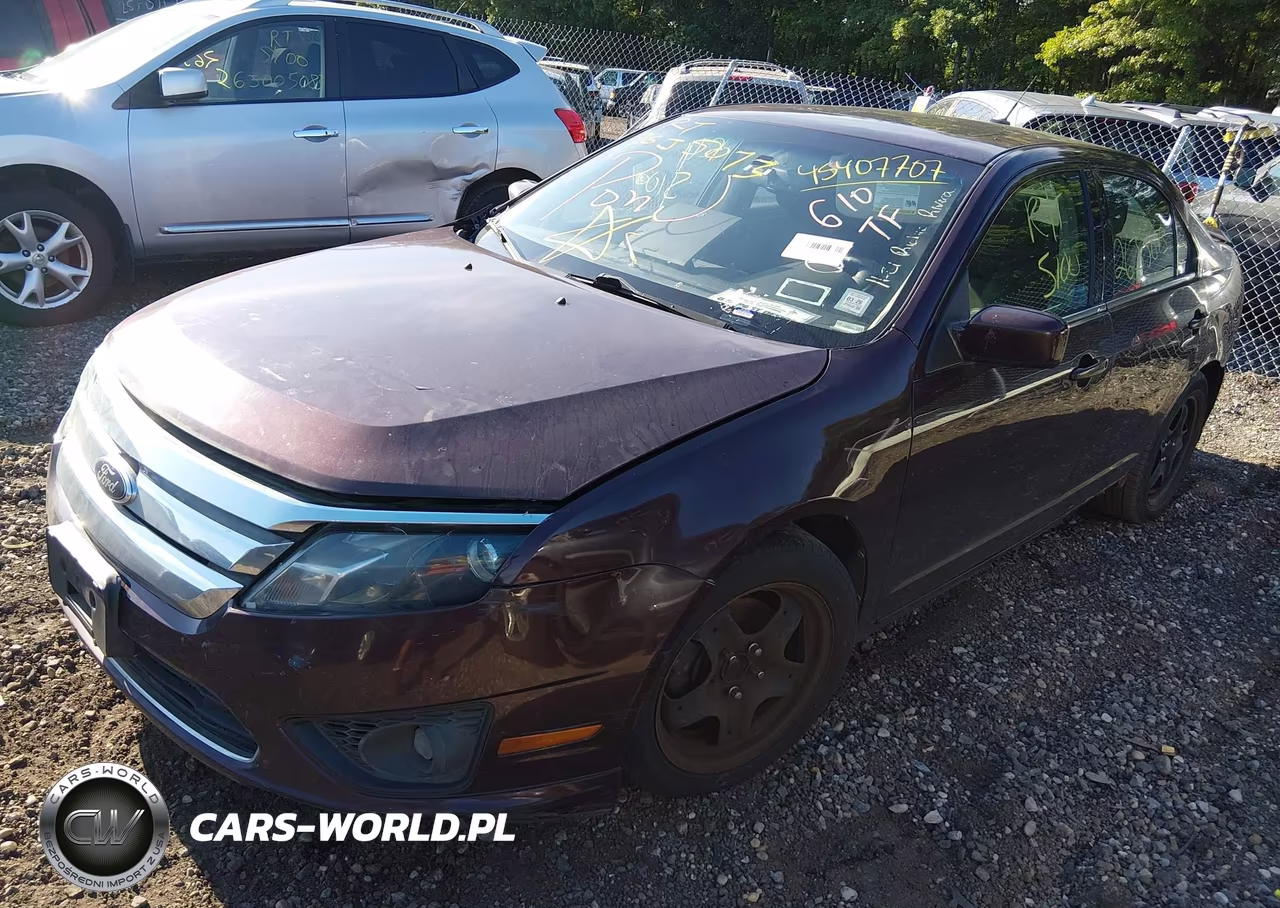 2011 Ford Fusion Se VIN:3FAHP0HA7BR205402 - 2