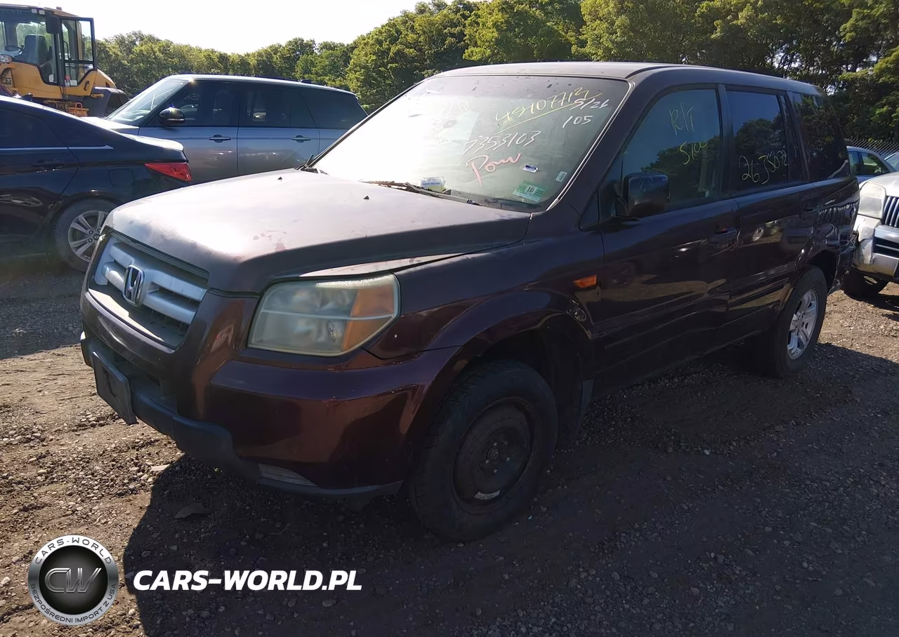 2007 Honda Pilot Lx VIN:5FNYF18187B000909 - 2
