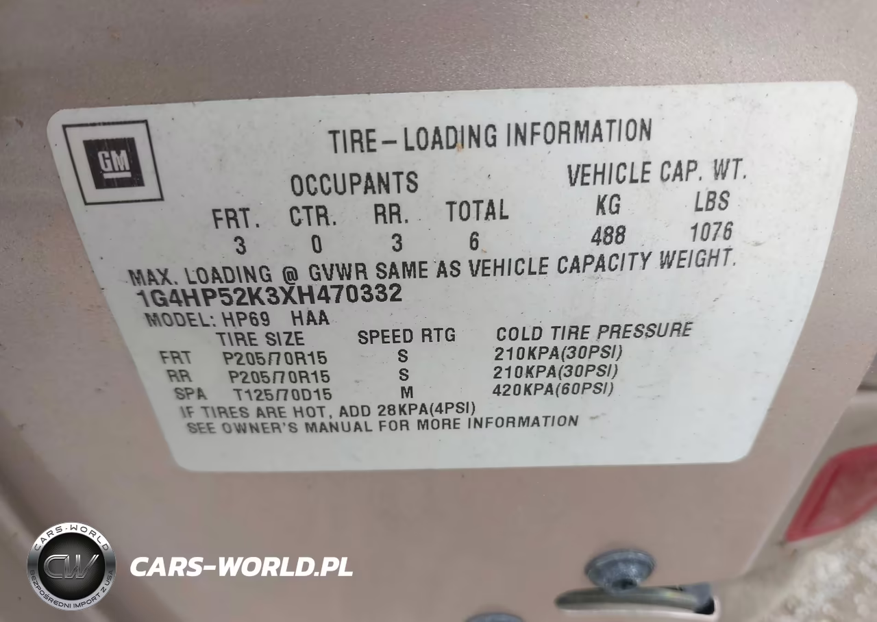 1999 Buick Lesabre Custom VIN:1G4HP52K3XH470332 - 9
