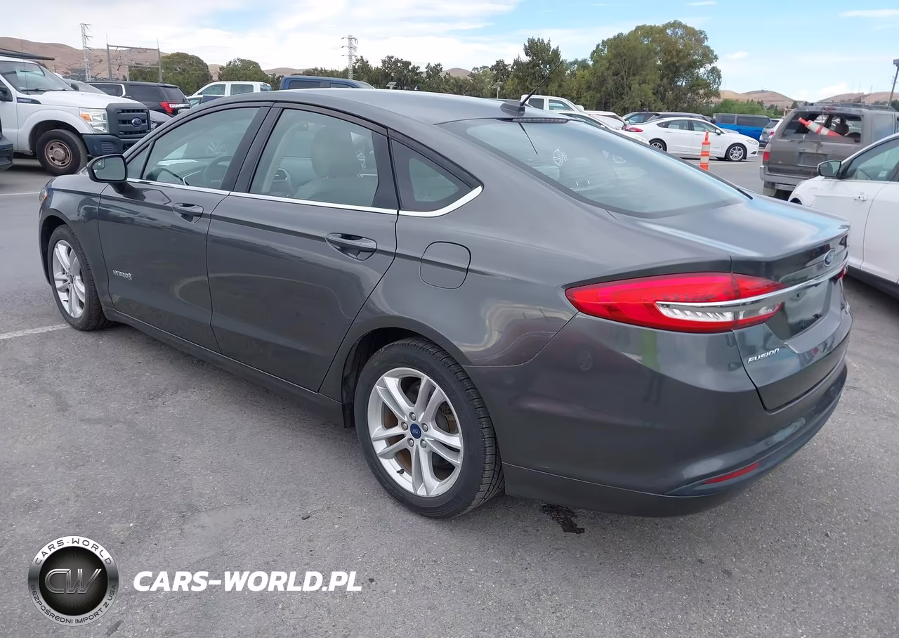 2018 Ford Fusion Hybrid S VIN:3FA6P0UU5JR271520 - 3