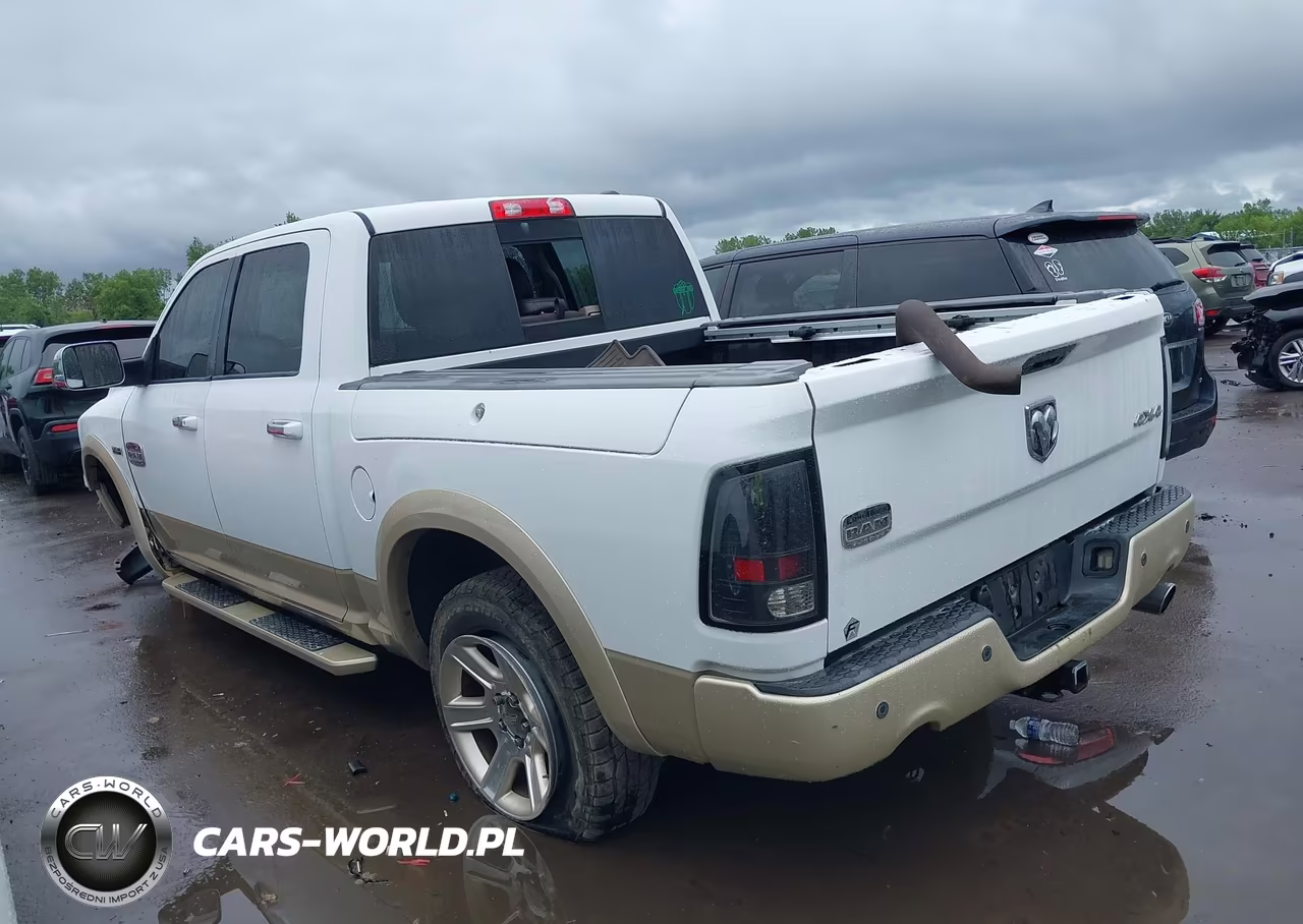 2012 Ram 1500 Laramie Longhorn VIN:1C6RD7PT5CS250273 - 3