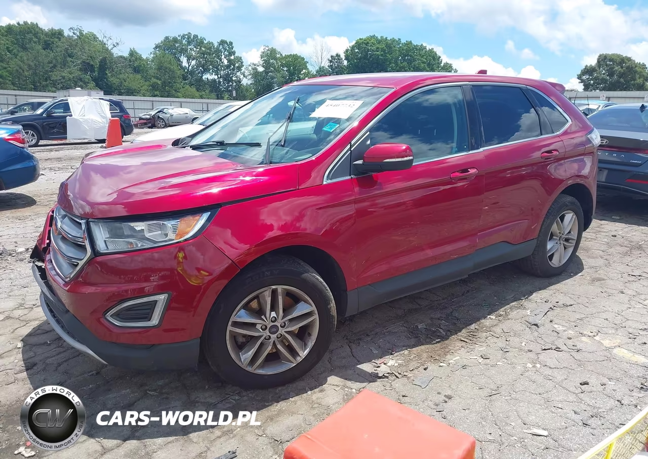 2015 Ford Edge Sel VIN:2FMTK4J81FBB85259 - 2