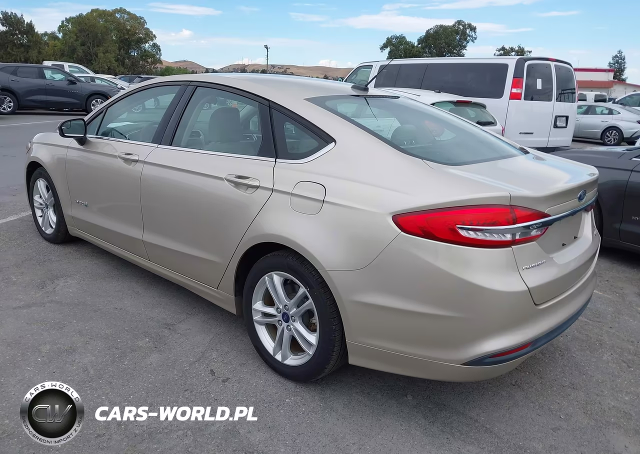 2018 Ford Fusion Hybrid S VIN:3FA6P0UU9JR243588 - 3