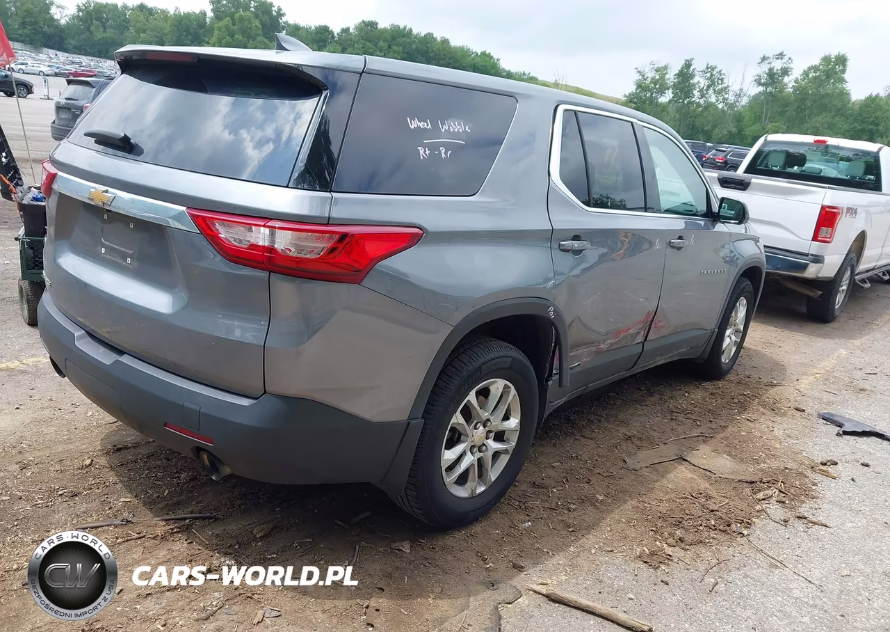 2018 Chevrolet Traverse Ls VIN:1GNERFKW0JJ230219 - 4