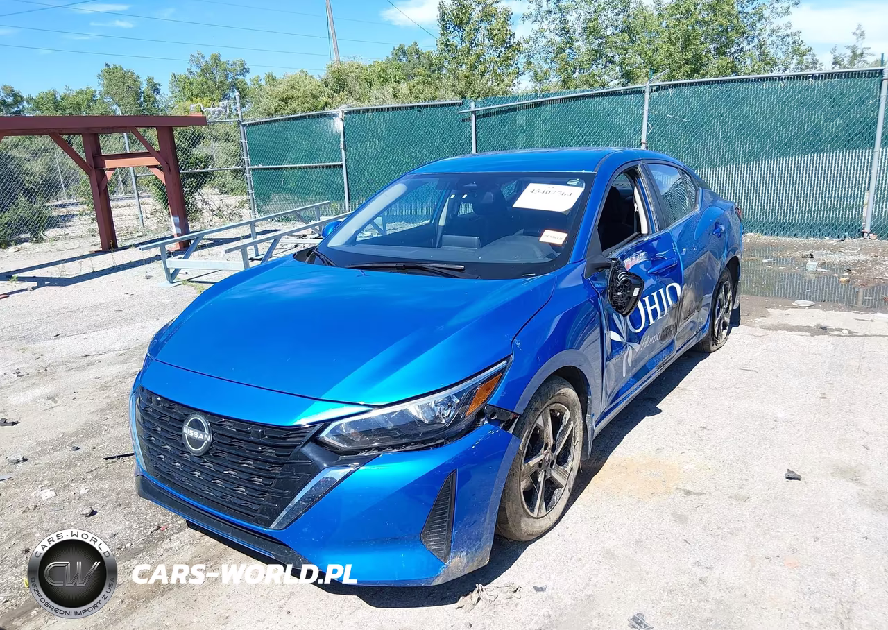2025 Nissan Sentra Sv VIN:3N1AB8CV8SY381273 - 2