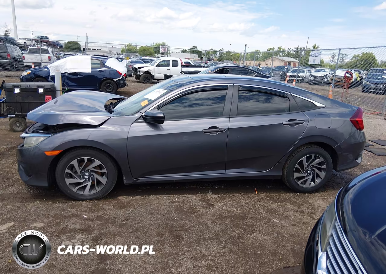 2018 Honda Civic Ex VIN:2HGFC2F7XJH525017 - 14