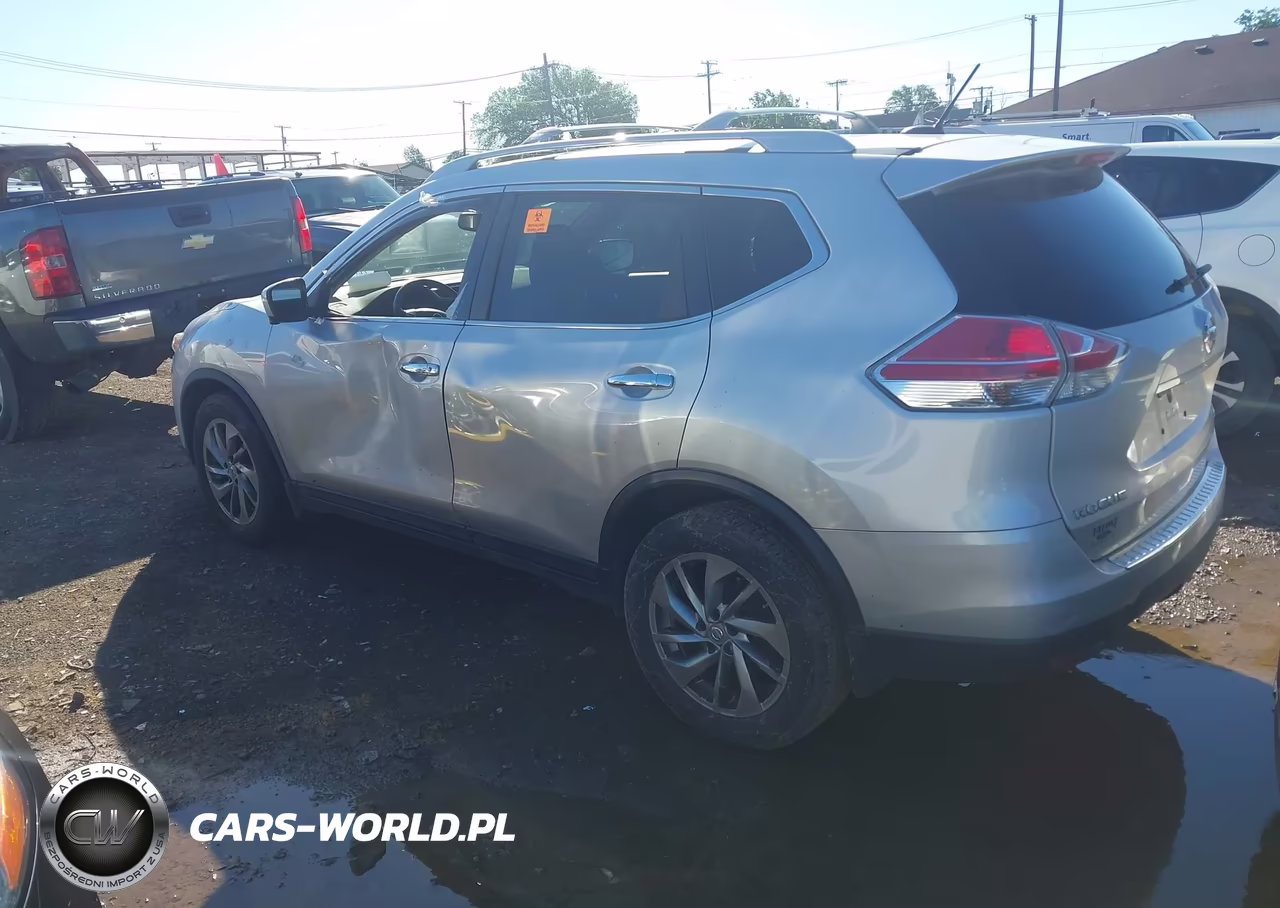 2014 Nissan Rogue Sl VIN:5N1AT2MV0EC804863 - 3
