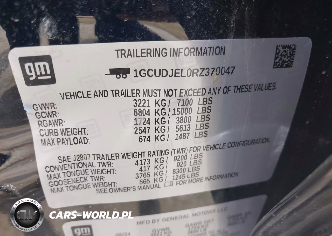 2024 Chevrolet Silverado 1500 4Wd Short Bed High Country VIN:1GCUDJEL0RZ370047 - 9