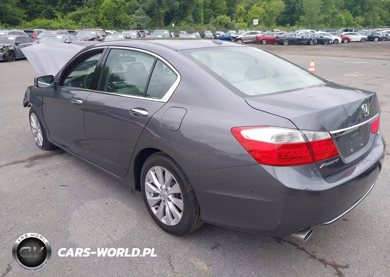 2014 Honda Accord Ex-L V-6 VIN:1HGCR3F82EA002742 - 3