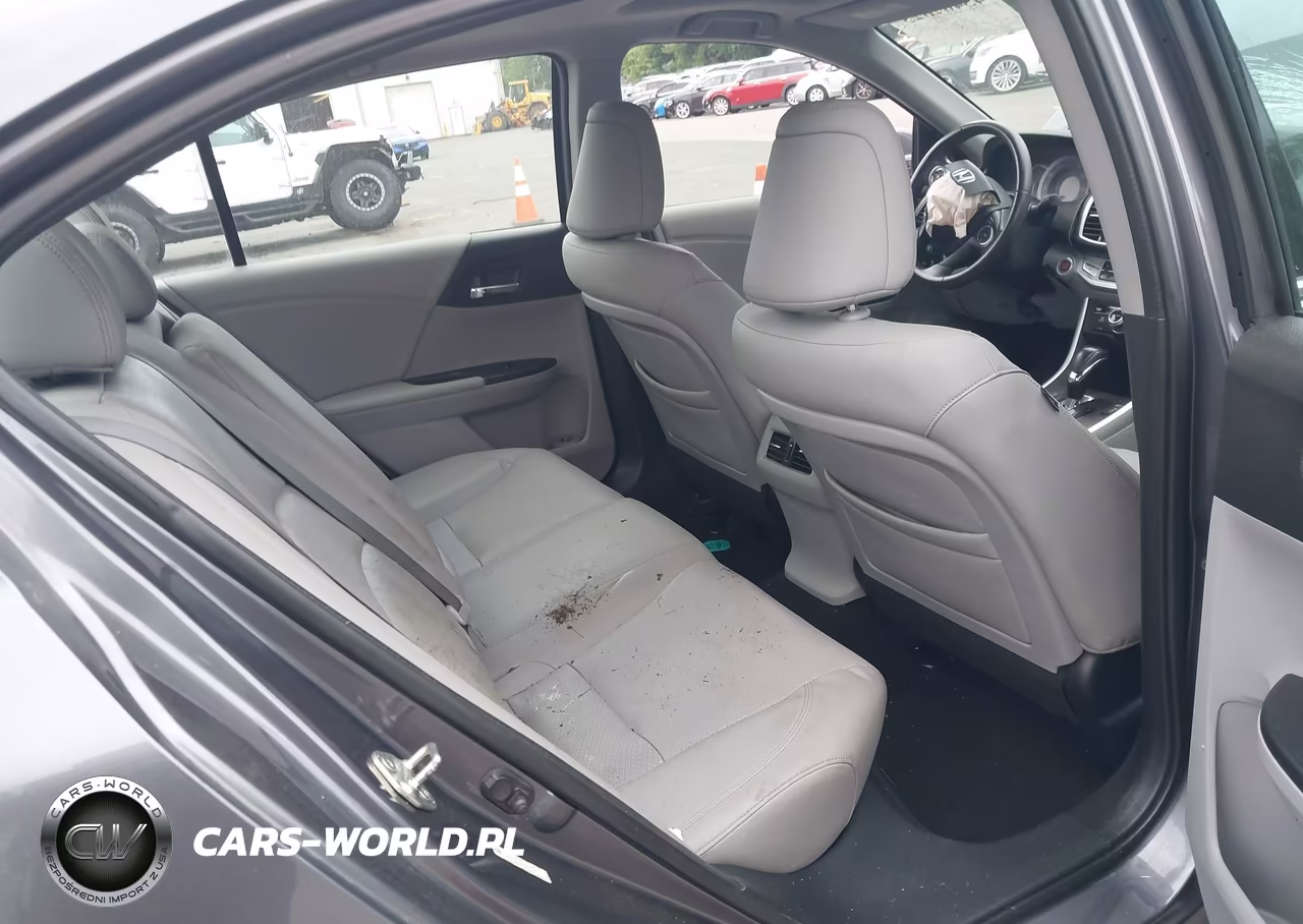 2014 Honda Accord Ex-L V-6 VIN:1HGCR3F82EA002742 - 8