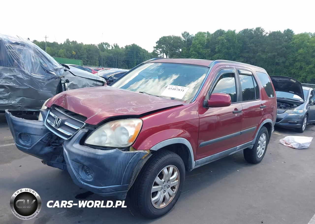 2005 Honda Cr-V Ex VIN:JHLRD78885C018642 - 2