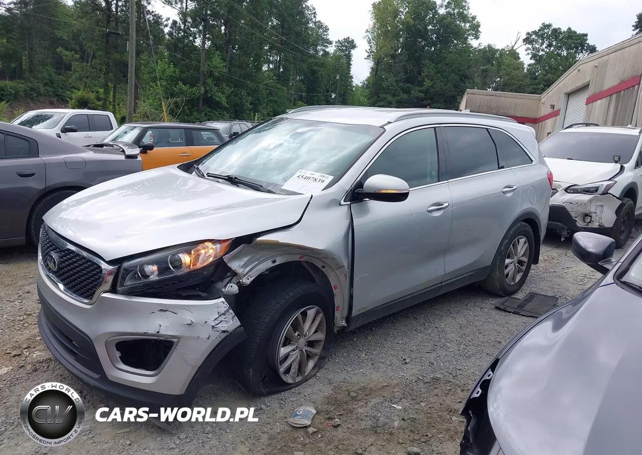 2016 Kia Sorento 2.4L Lx VIN:5XYPGDA30GG024345 - 2