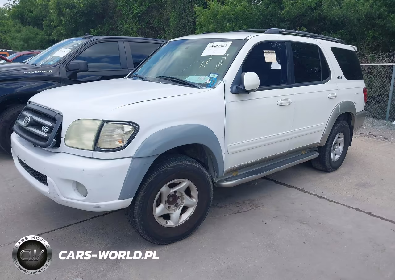 2002 Toyota Sequoia Sr5 VIN:5TDZT34A12S109036 - 2