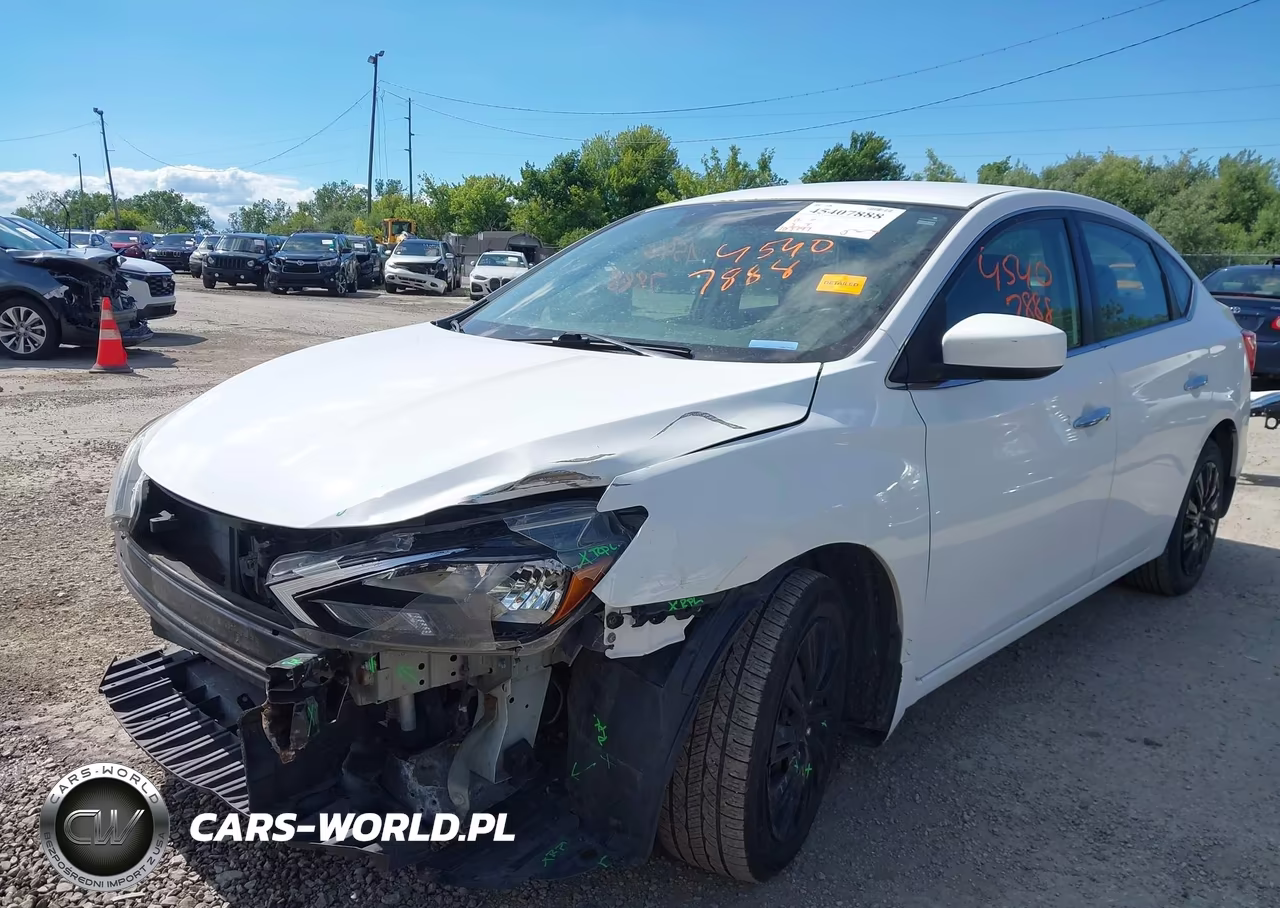 2017 Nissan Sentra S VIN:3N1AB7AP5HY287651 - 2
