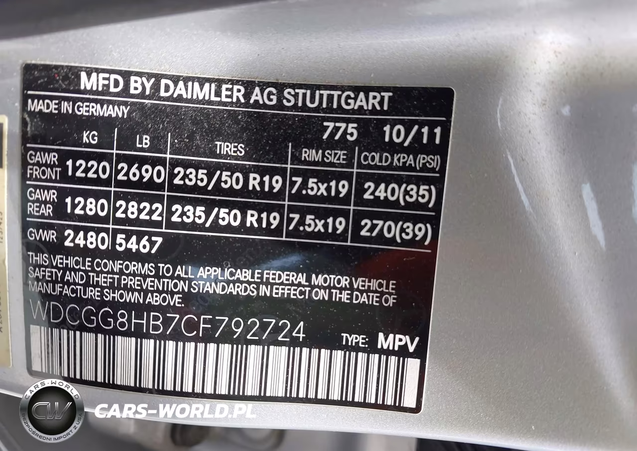 2012 Mercedes-Benz Glk 350 4Matic VIN:WDCGG8HB7CF792724 - 9