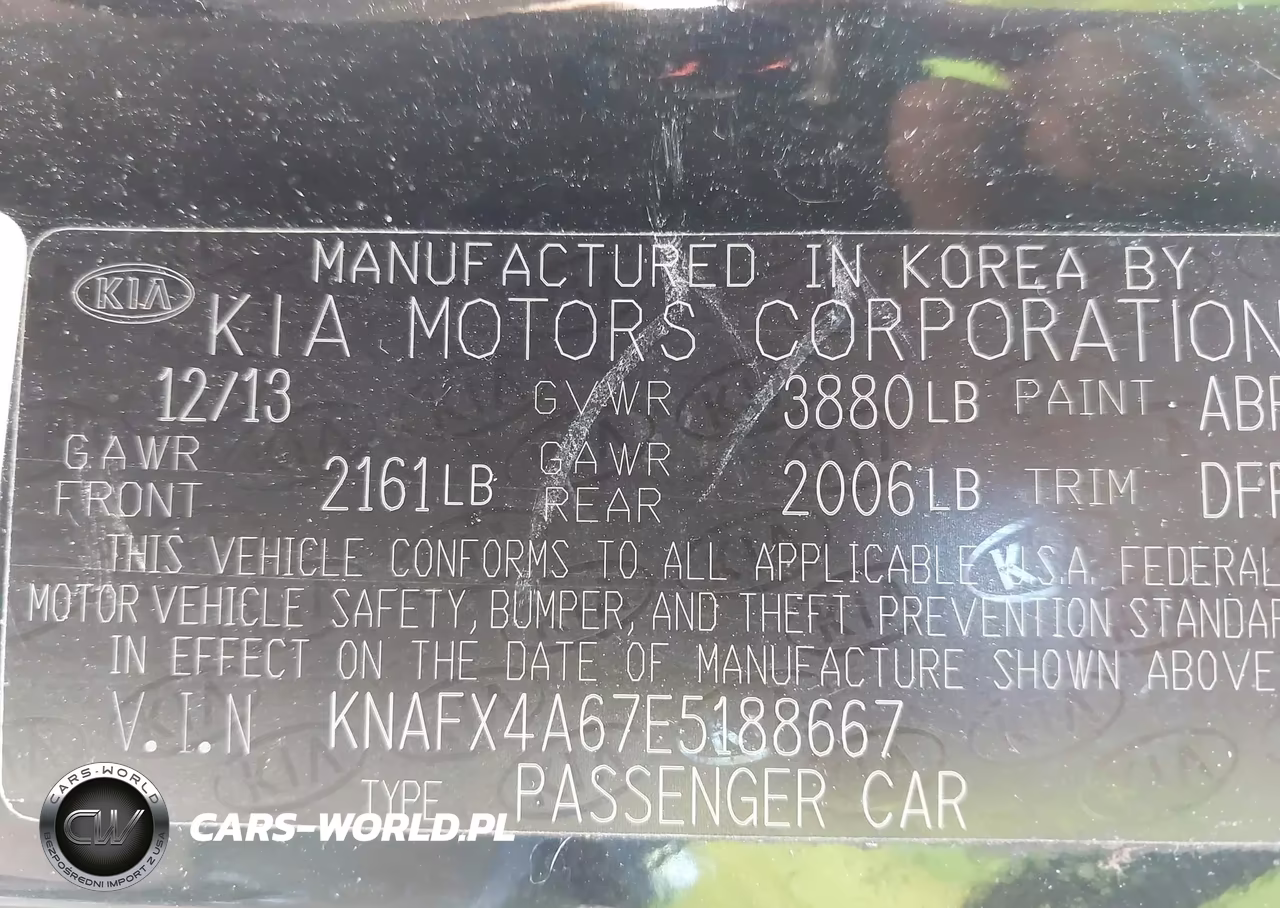 2014 Kia Forte Lx VIN:KNAFX4A67E5188667 - 9