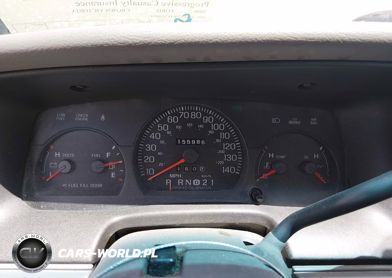 2000 Ford Crown Victoria Police Interceptor VIN:2FAFP71W4YX136474 - 7
