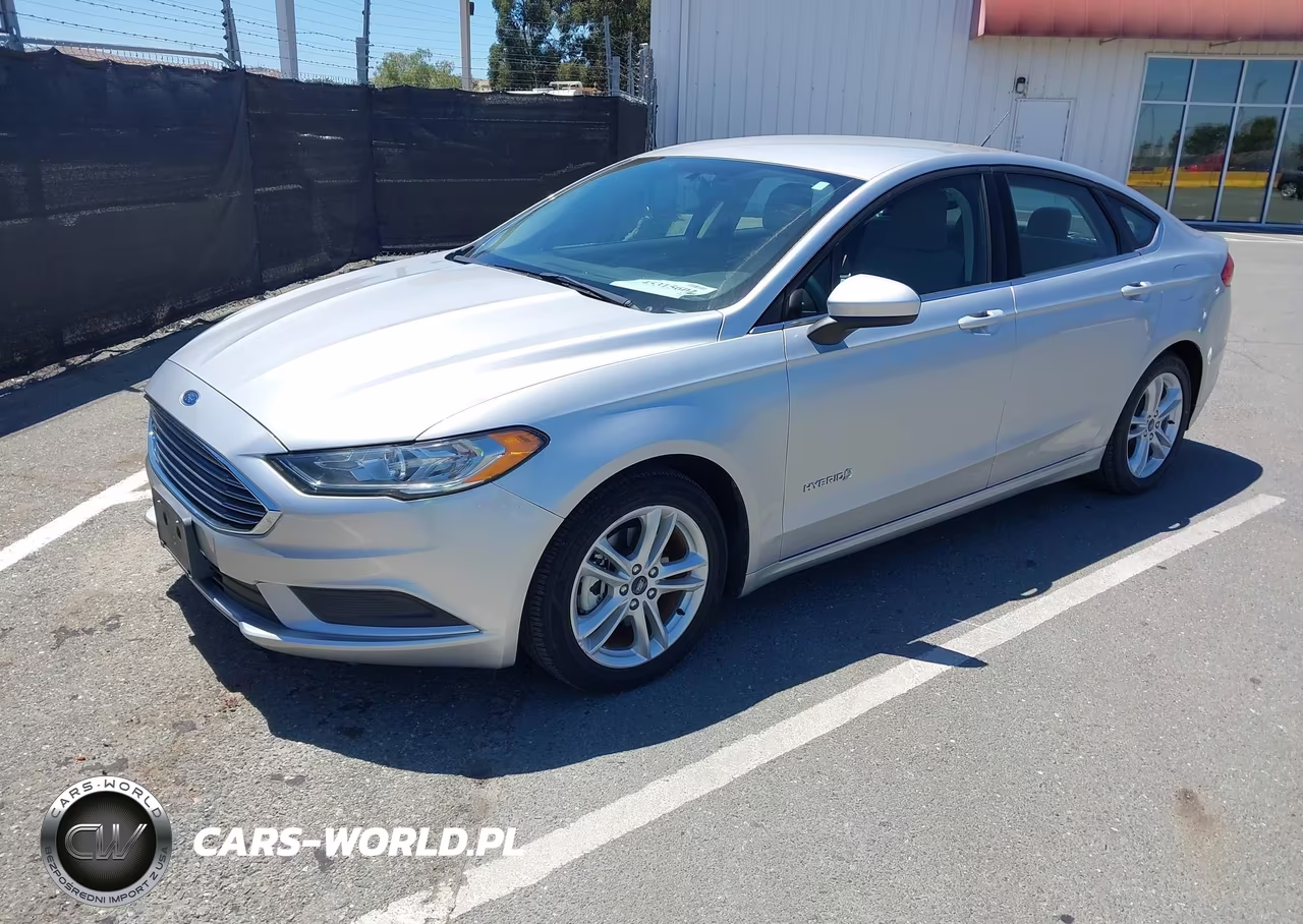 2018 Ford Fusion Hybrid S VIN:3FA6P0UU0JR243592 - 2