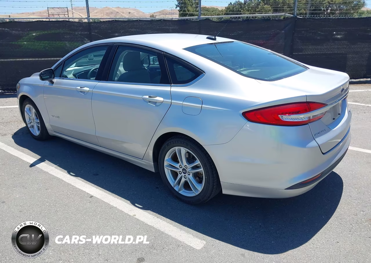 2018 Ford Fusion Hybrid S VIN:3FA6P0UU0JR243592 - 3