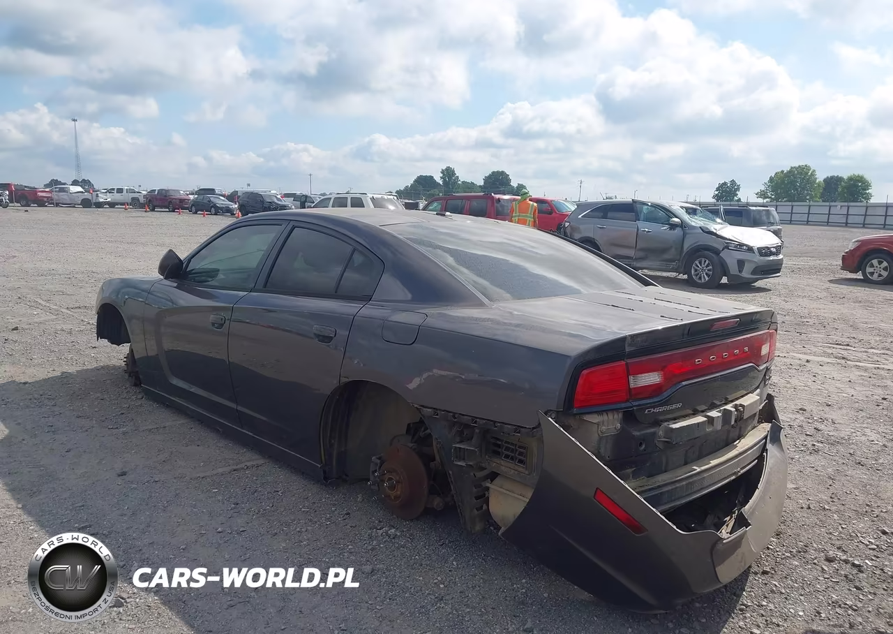 2014 Dodge Charger Se VIN:2C3CDXBGXEH177392 - 3