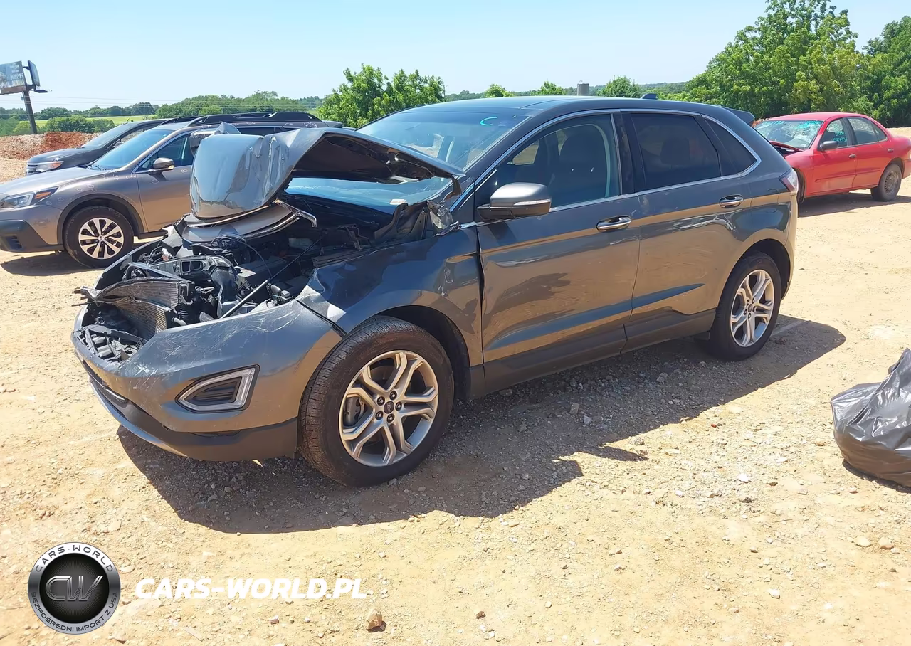 2018 Ford Edge Titanium VIN:2FMPK4K89JBC02592 - 2