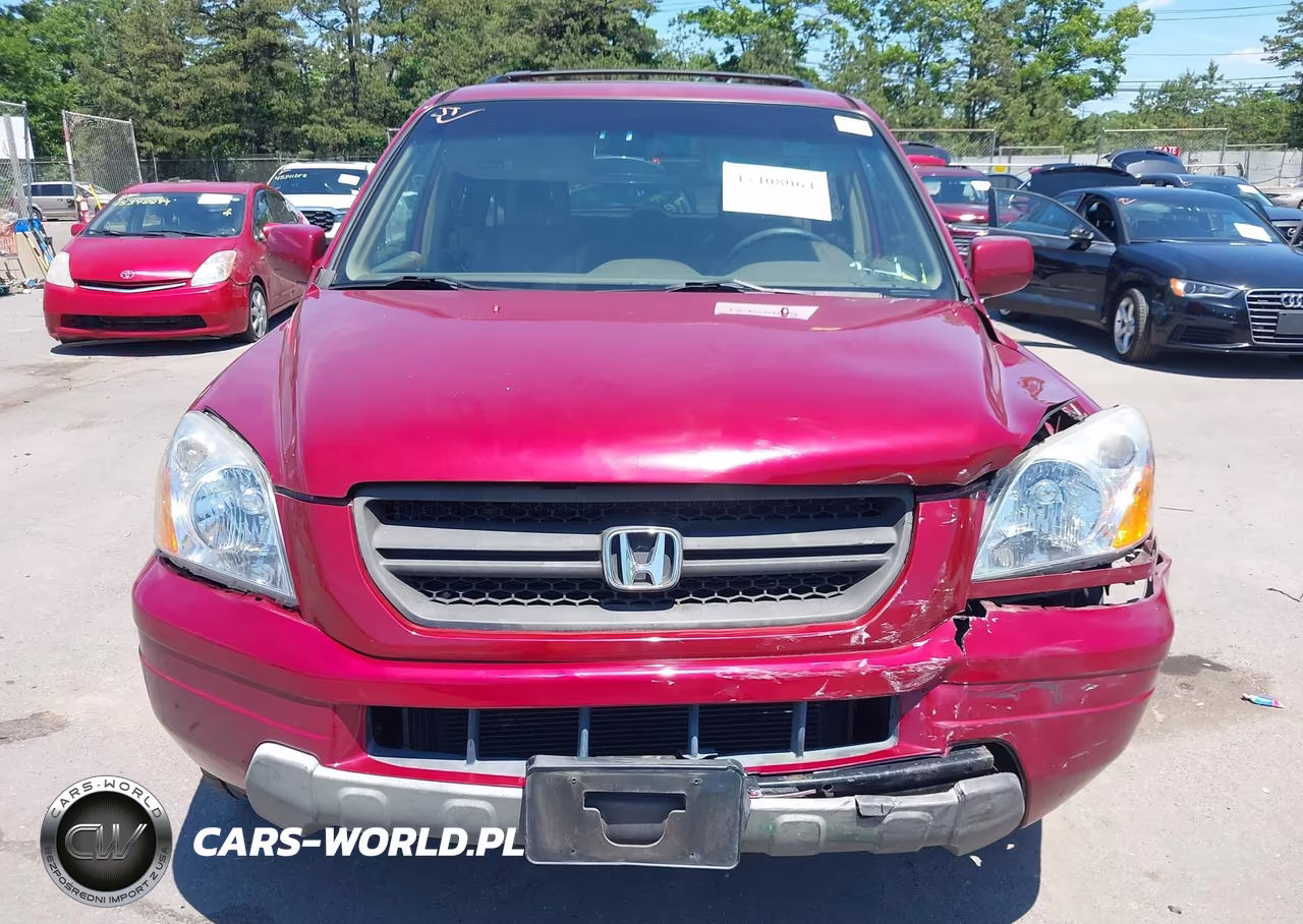 2005 Honda Pilot Ex-L VIN:5FNYF18525B030584 - 12