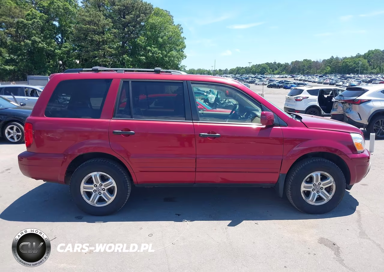 2005 Honda Pilot Ex-L VIN:5FNYF18525B030584 - 13