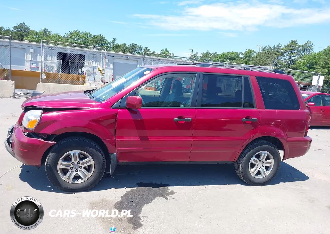 2005 Honda Pilot Ex-L VIN:5FNYF18525B030584 - 14