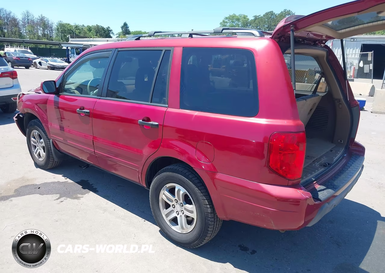 2005 Honda Pilot Ex-L VIN:5FNYF18525B030584 - 3