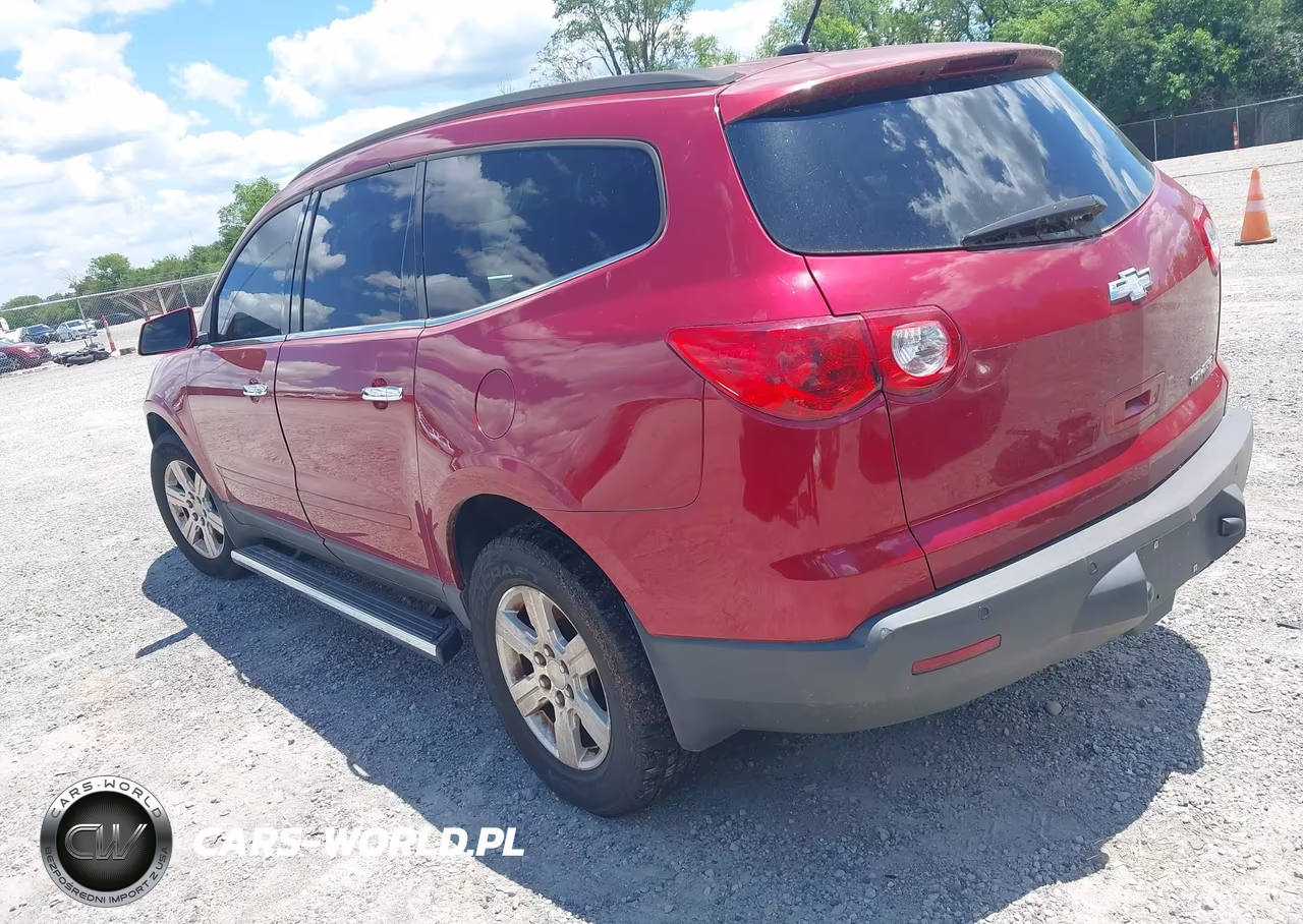 2012 Chevrolet Traverse Lt W-1Lt VIN:1GNKRGED1CJ378448 - 3