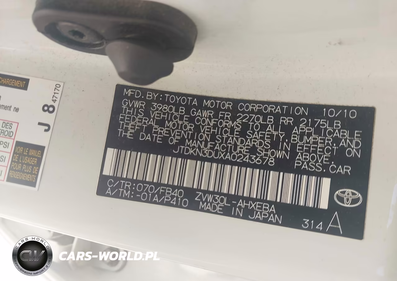2010 Toyota Prius Ii VIN:JTDKN3DUXA0243678 - 9