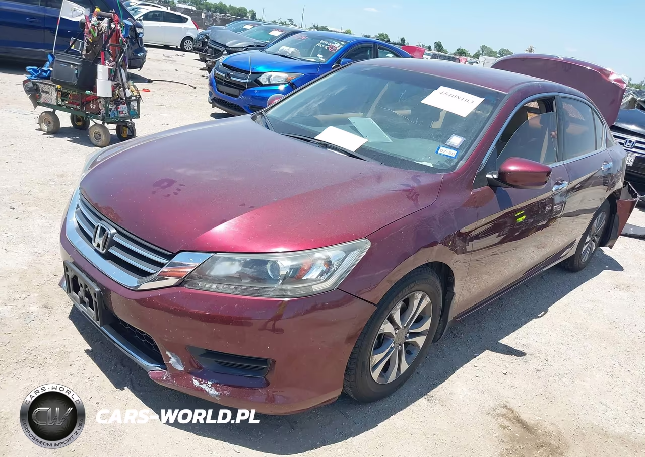 2013 Honda Accord Lx VIN:1HGCR2F30DA198337 - 2