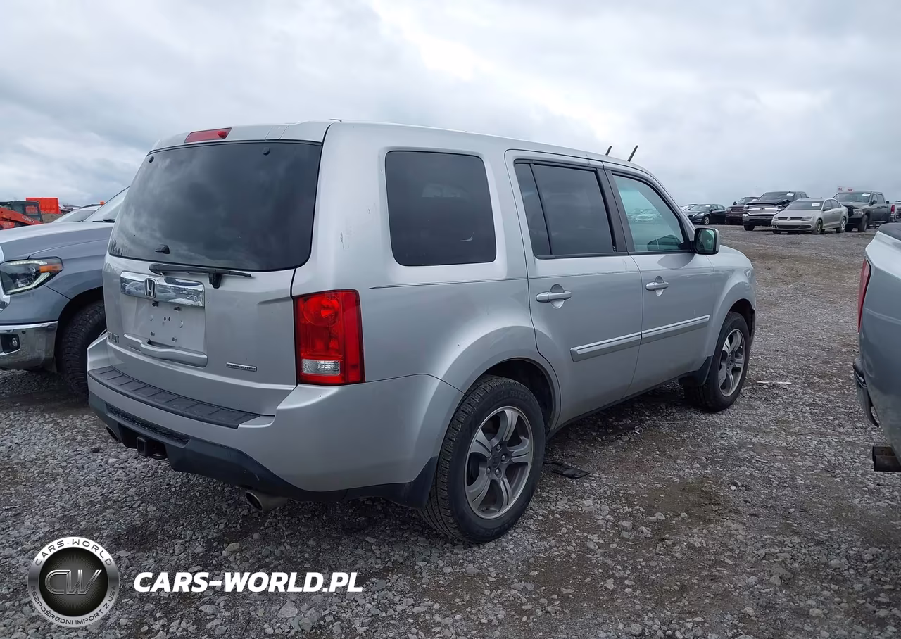2015 Honda Pilot Se VIN:5FNYF3H35FB010258 - 4