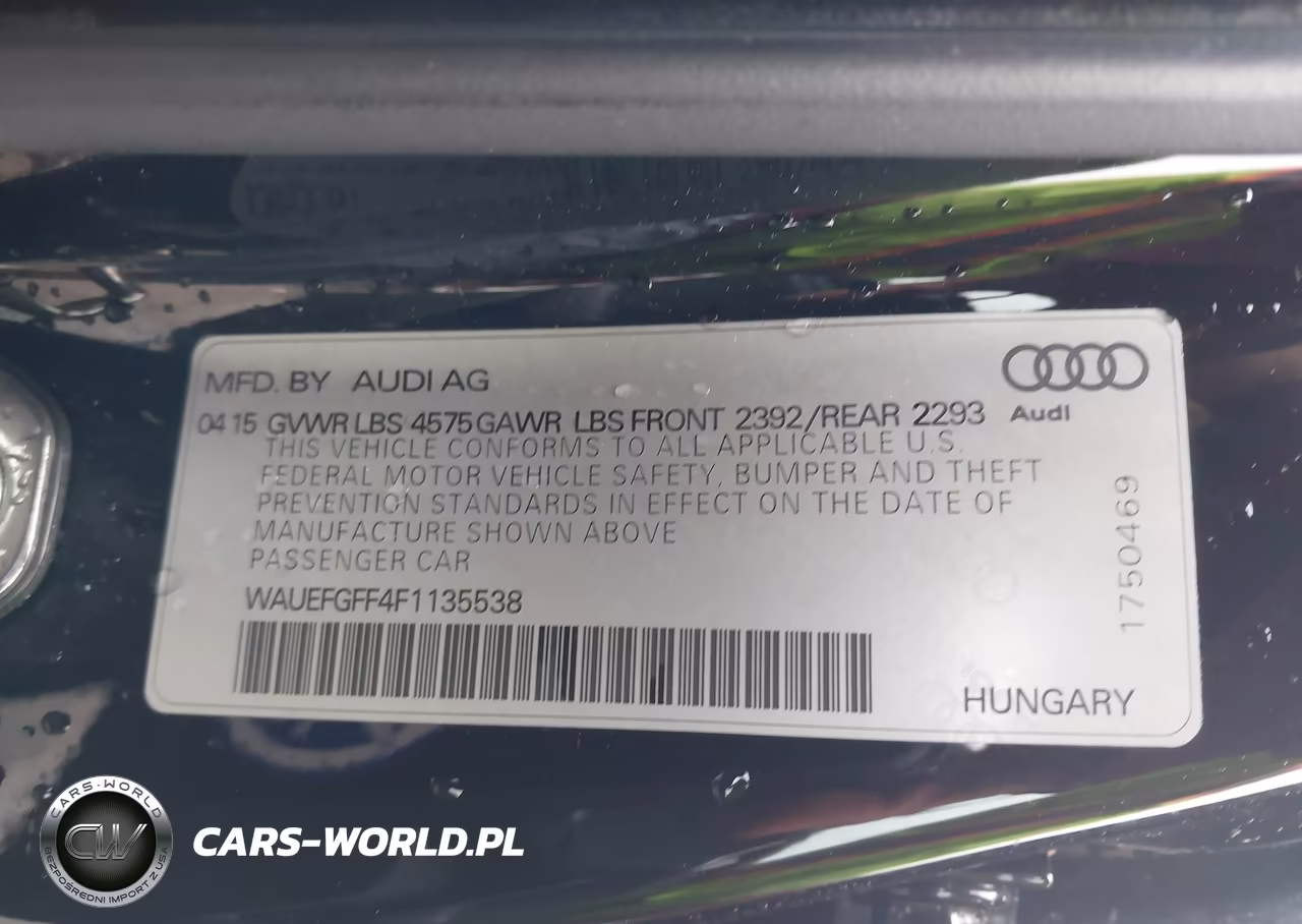 2015 Audi A3 2.0T Premium VIN:WAUEFGFF4F1135538 - 9