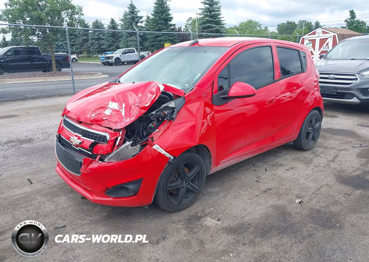 2014 Chevrolet Spark 1Lt Auto VIN:KL8CD6S92EC559905 - 2