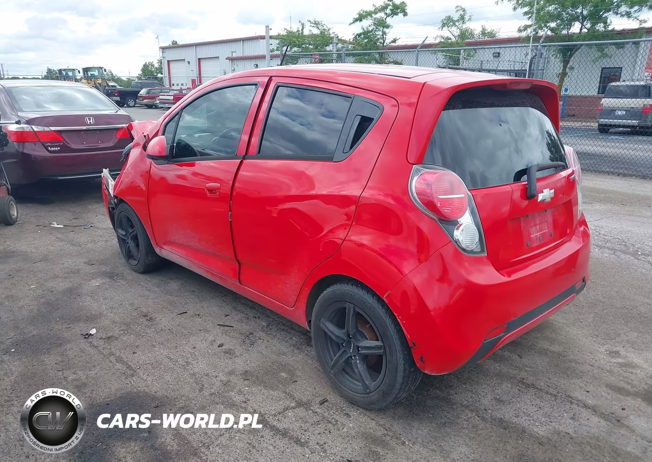 2014 Chevrolet Spark 1Lt Auto VIN:KL8CD6S92EC559905 - 3